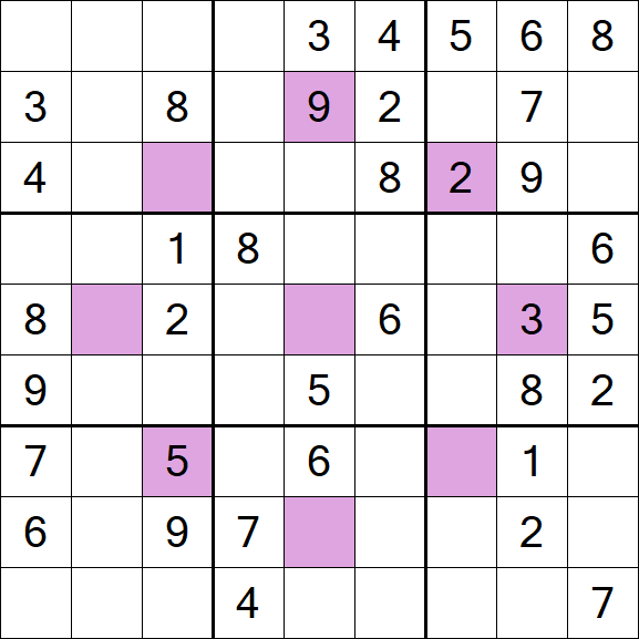 Asterisk Sudoku - Medium
