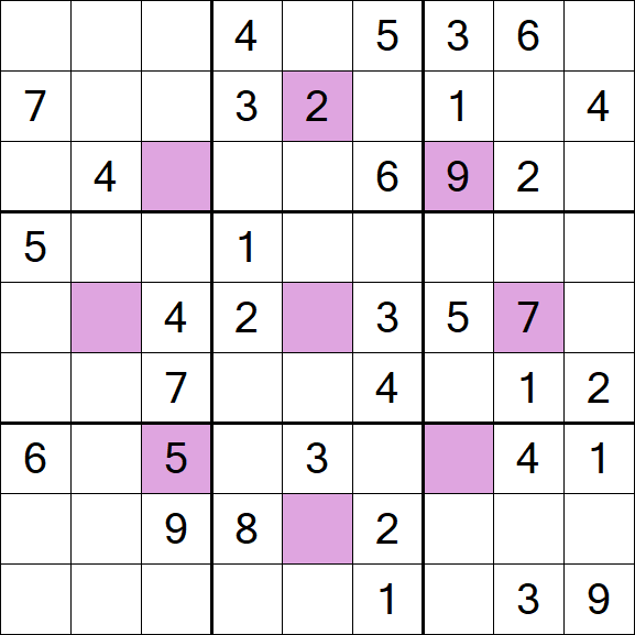 Asterisk Sudoku - Médio
