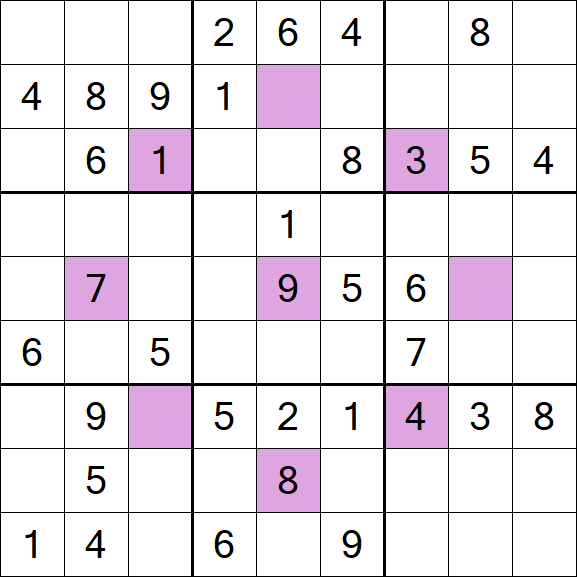 Asterisk Sudoku - Mittel