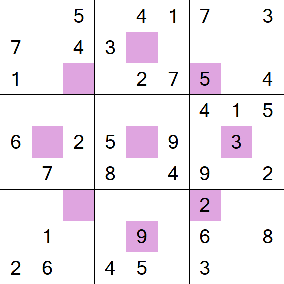 Asterisk Sudoku - Médio
