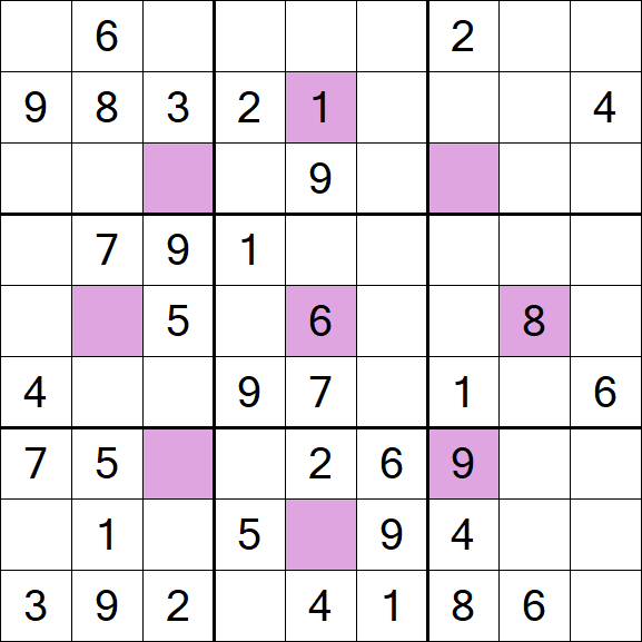 Asterisk Sudoku - Médio
