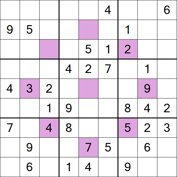 Asterisk Sudoku - Médio