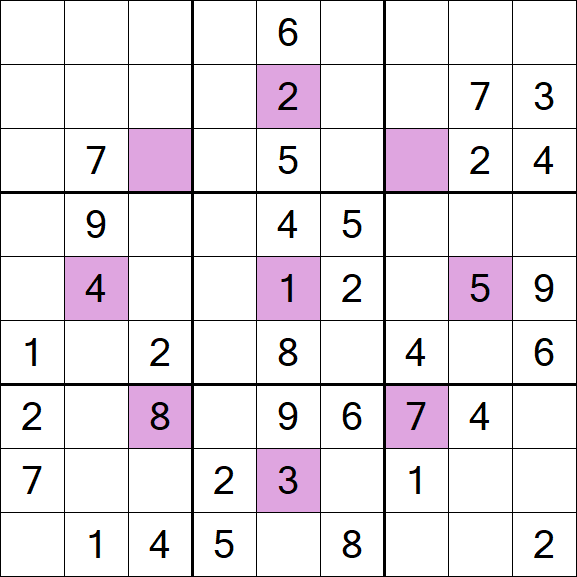 Asterisk Sudoku - Médio