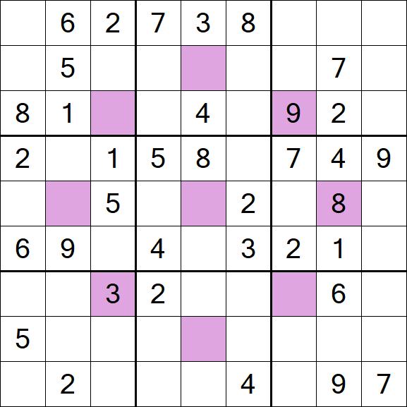 Asterisk Sudoku - Médio
