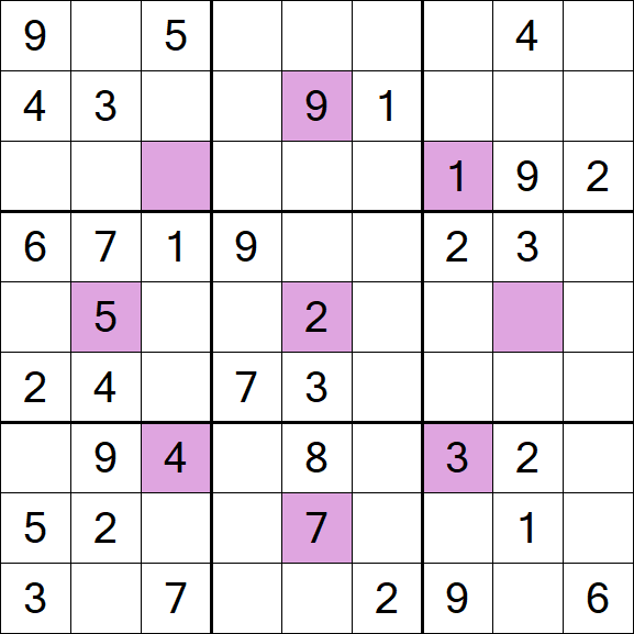 Asterisk Sudoku - Médio
