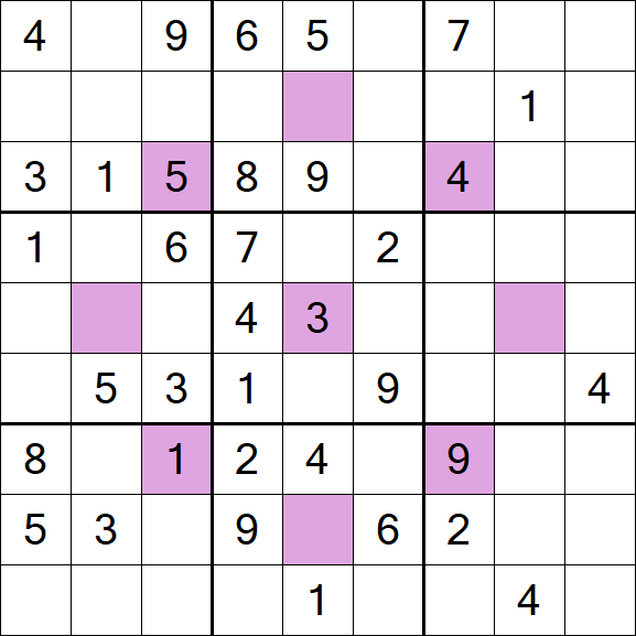 Asterisk Sudoku - Médio