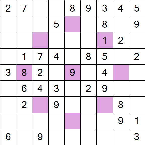 Asterisk Sudoku - Médio