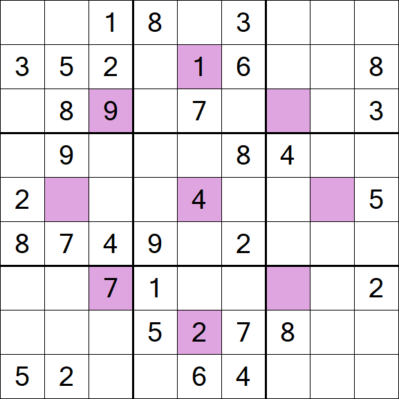 Asterisk Sudoku - Médio