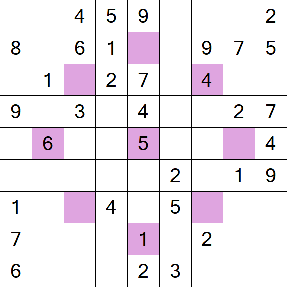 Asterisk Sudoku - Médio