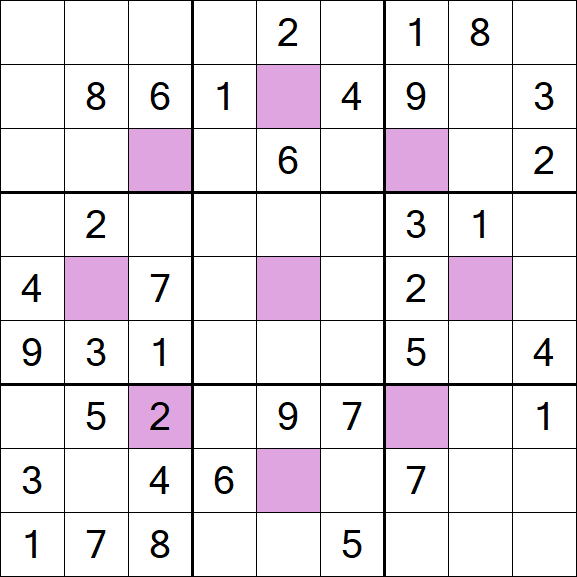 Asterisk Sudoku - Médio
