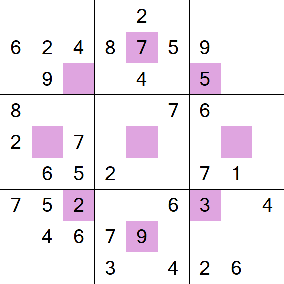 Asterisk Sudoku - Médio
