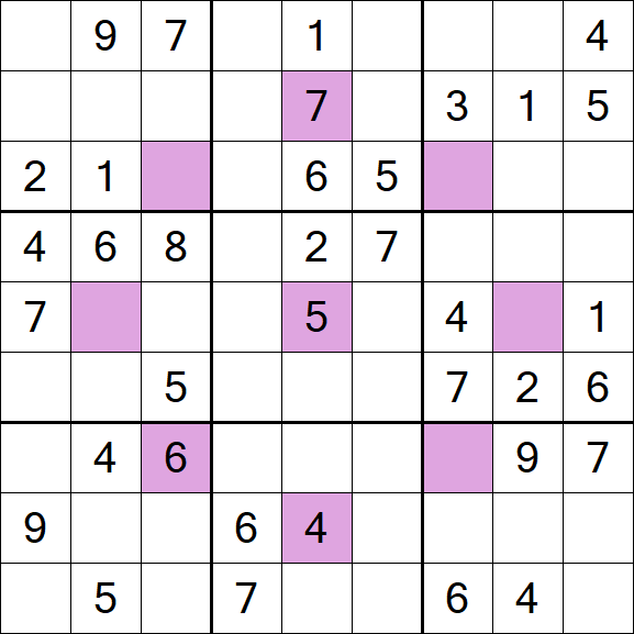 Asterisk Sudoku - Médio