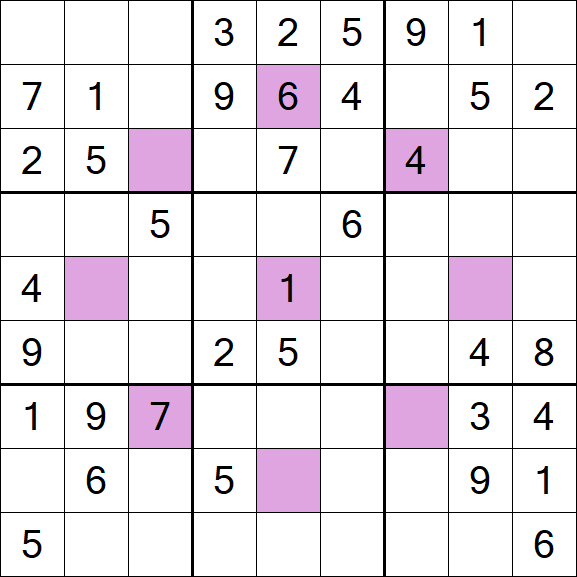 Asterisk Sudoku - Médio