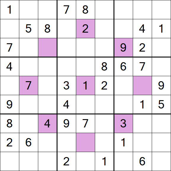 Asterisk Sudoku - Moyen