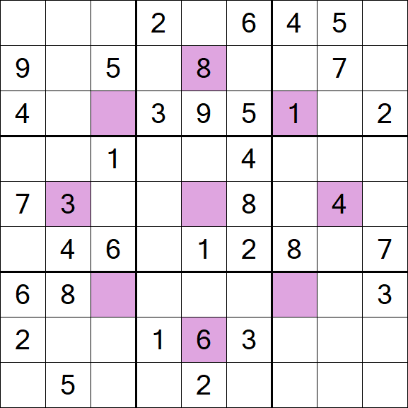 Asterisk Sudoku - Médio