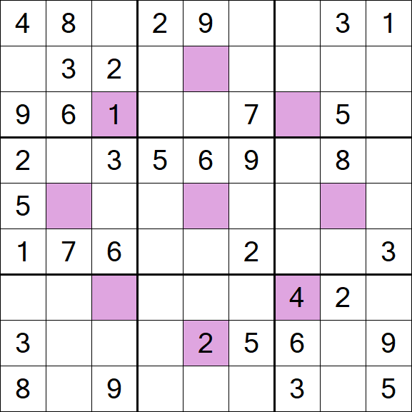 Asterisk Sudoku - Moyen