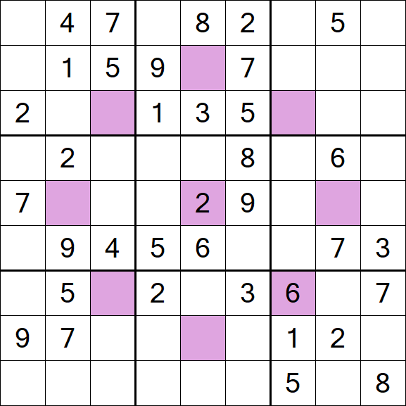 Asterisk Sudoku - Moyen