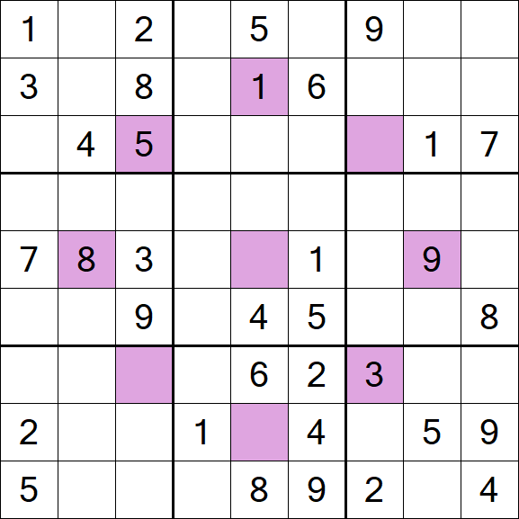 Asterisk Sudoku - Moyen