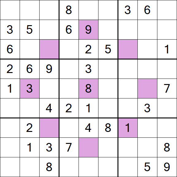 Asterisk Sudoku - Moyen