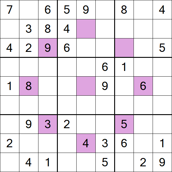 Asterisk Sudoku - Moyen