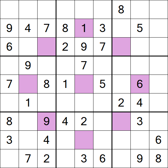 Asterisk Sudoku - Medium