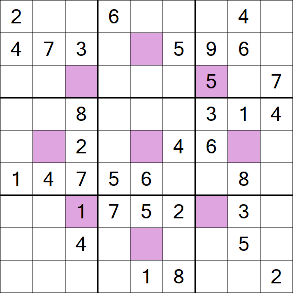 Asterisk Sudoku - Medium