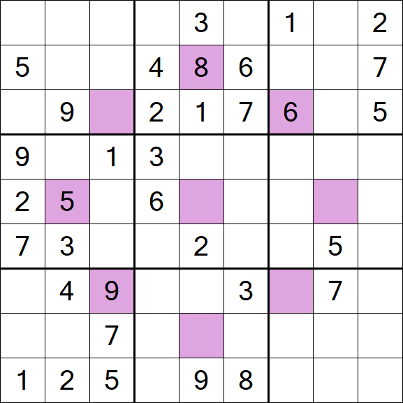 Asterisk Sudoku - Medium