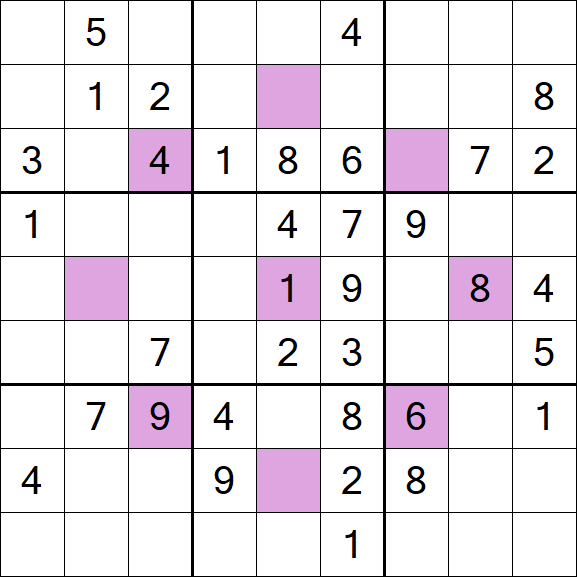 Asterisk Sudoku - Médio