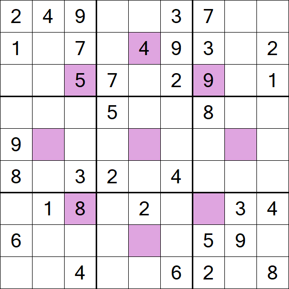 Asterisk Sudoku - Medio
