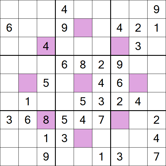 Asterisk Sudoku - Medium