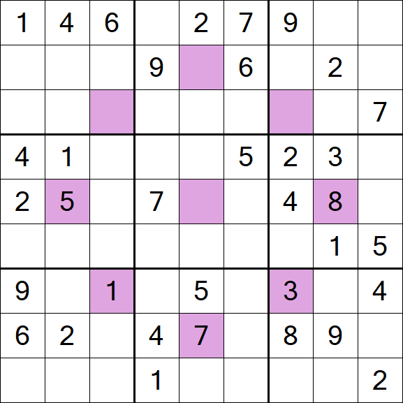 Asterisk Sudoku - Moyen