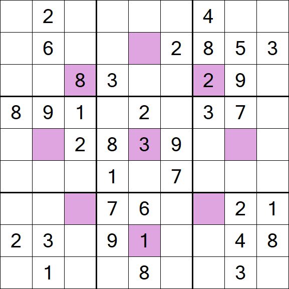 Asterisk Sudoku - Medium