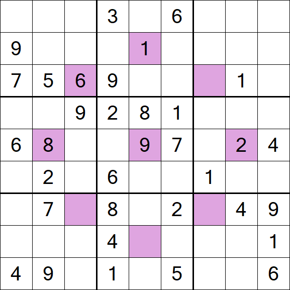 Asterisk Sudoku - Moyen