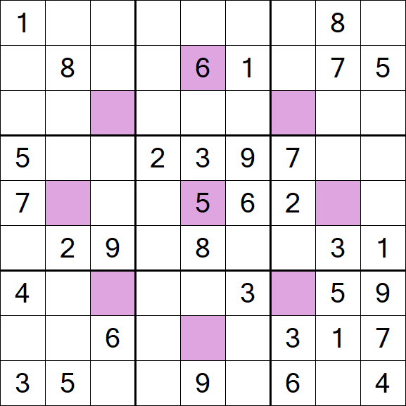 Asterisk Sudoku - Moyen