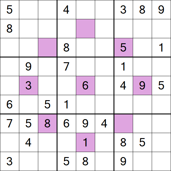 Asterisk Sudoku - Medium