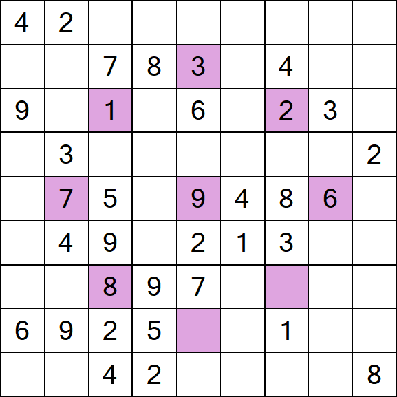 Asterisk Sudoku - Moyen