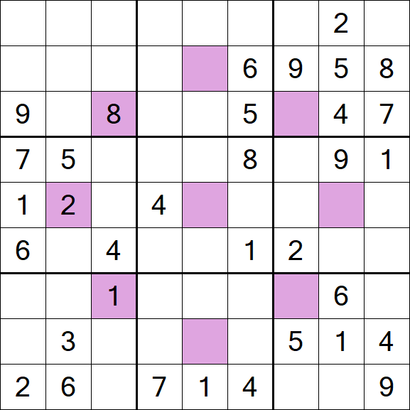 Asterisk Sudoku - Moyen