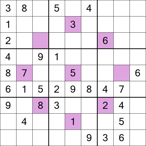 Asterisk Sudoku - Moyen