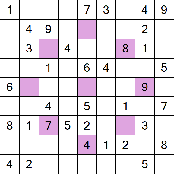 Asterisk Sudoku - Moyen