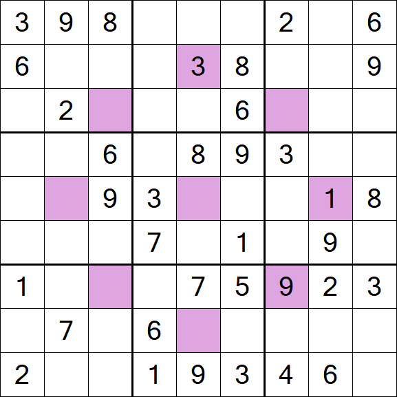 Asterisk Sudoku - Moyen