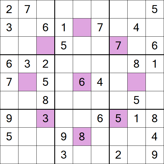 Asterisk Sudoku - Moyen