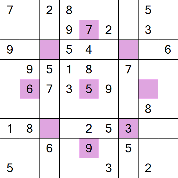 Asterisk Sudoku - Médio