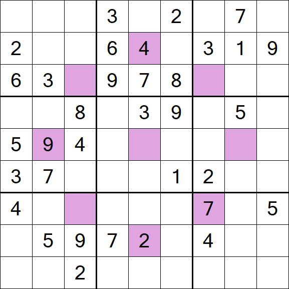 Asterisk Sudoku - Moyen