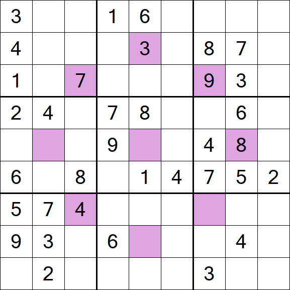 Asterisk Sudoku - Moyen