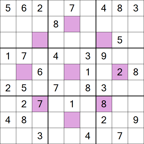 Asterisk Sudoku - Medio