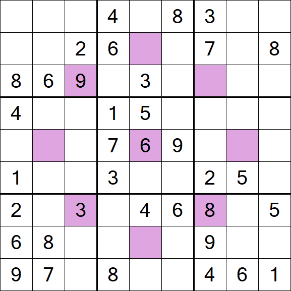 Asterisk Sudoku - Medio