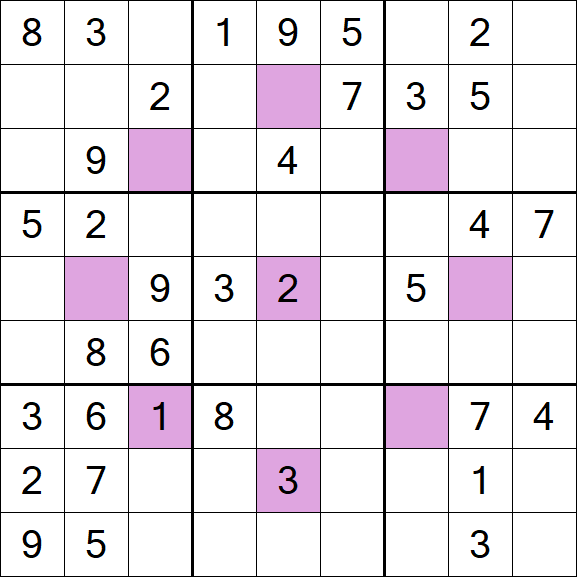 Asterisk Sudoku - Medium