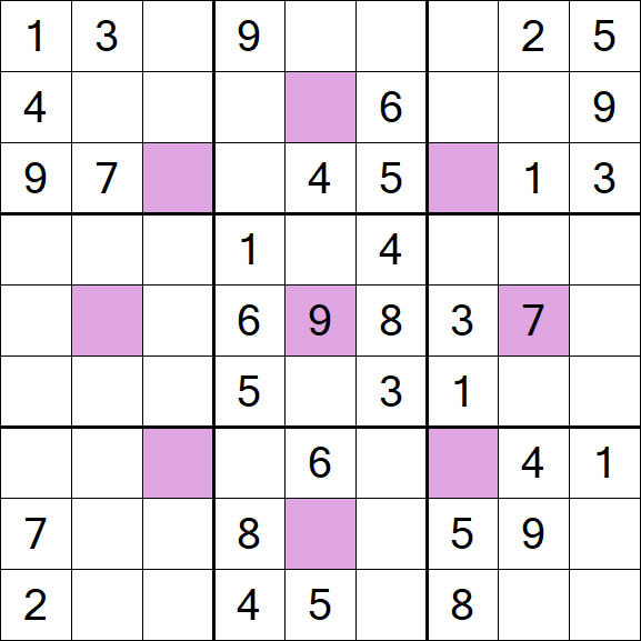 Asterisk Sudoku - Medium