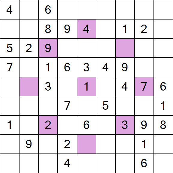 Asterisk Sudoku - Medium