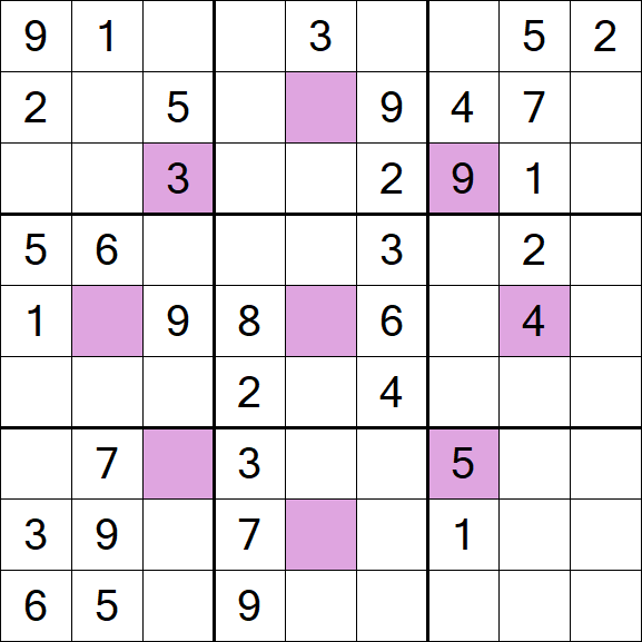Asterisk Sudoku - Medium
